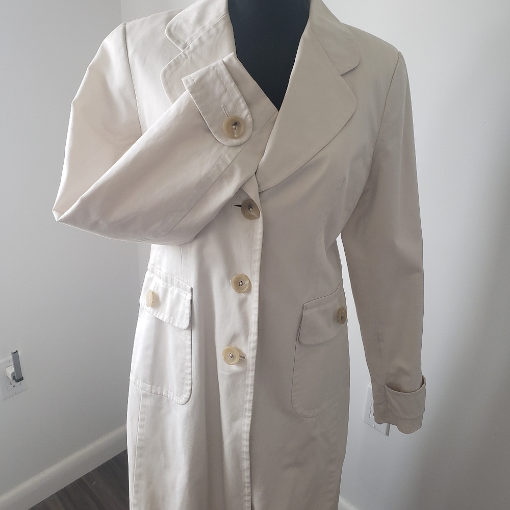 Banana republic twill trench